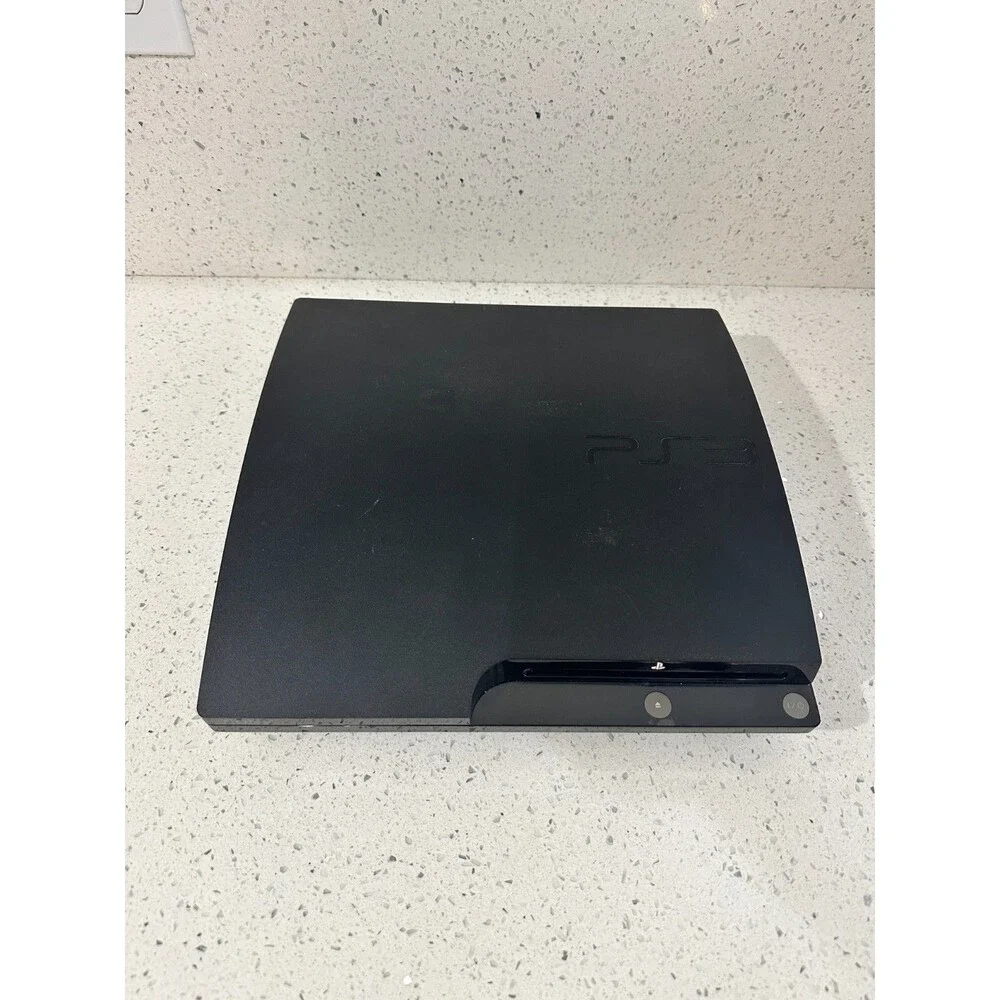 Sony PlayStation 3 PS3 CECH-2001a Console W/1 Controller Cords Games TESTED
